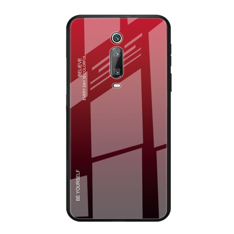 Gradient Color Glass Case, For Huawei Enjoy 9s, For Xiaomi Redmi K20, For Xiaomi Redmi Note 5 Pro