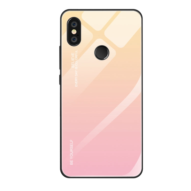 Gradient Color Glass Case, For Huawei Enjoy 9s, For Xiaomi Redmi K20, For Xiaomi Redmi Note 5 Pro