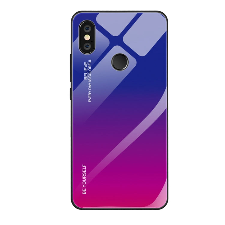 Gradient Color Glass Case, For Huawei Enjoy 9s, For Xiaomi Redmi K20, For Xiaomi Redmi Note 5 Pro