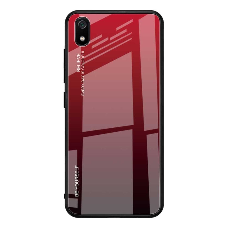 Gradient Color Glass Case, For Galaxy A30, For Galaxy A50, For Galaxy A60