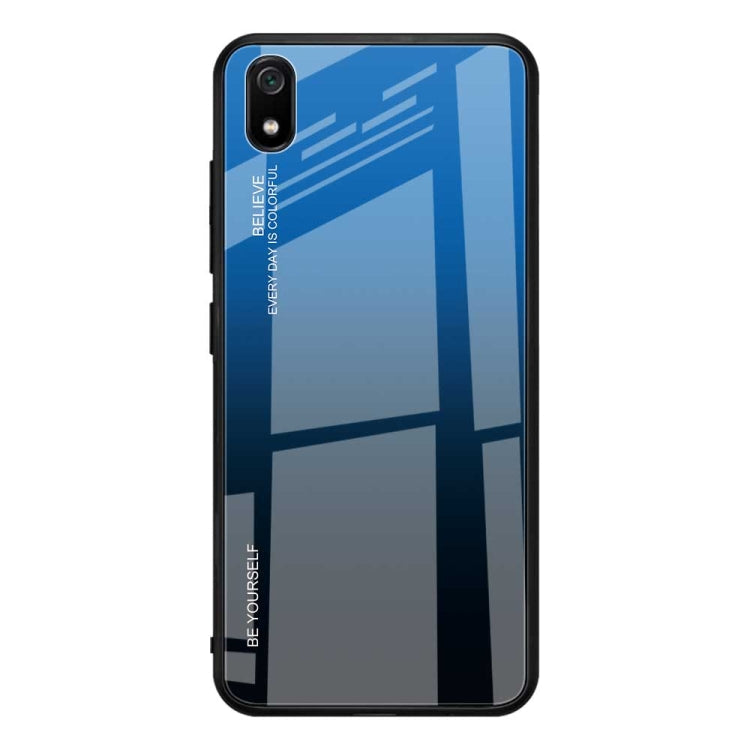 Gradient Color Glass Case, For Galaxy A30, For Galaxy A50, For Galaxy A60
