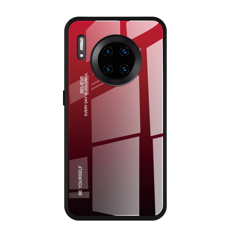 Gradient Color Glass Case, For Galaxy A30, For Galaxy A50, For Galaxy A60