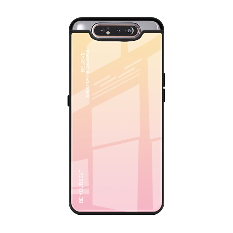 Gradient Color Glass Case, For Galaxy Note 9, For Galaxy S9, For Galaxy S10