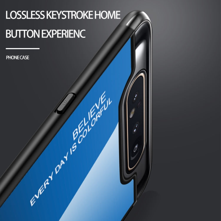 Gradient Color Glass Case, For Galaxy Note 9, For Galaxy S9, For Galaxy S10