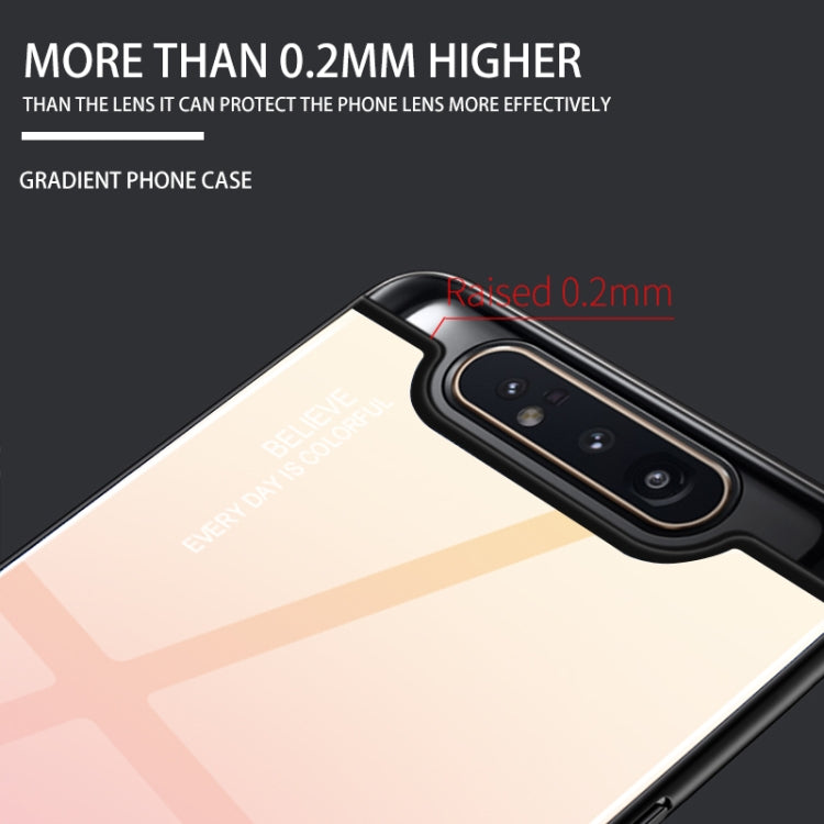 Gradient Color Glass Case, For Galaxy Note 9, For Galaxy S9, For Galaxy S10