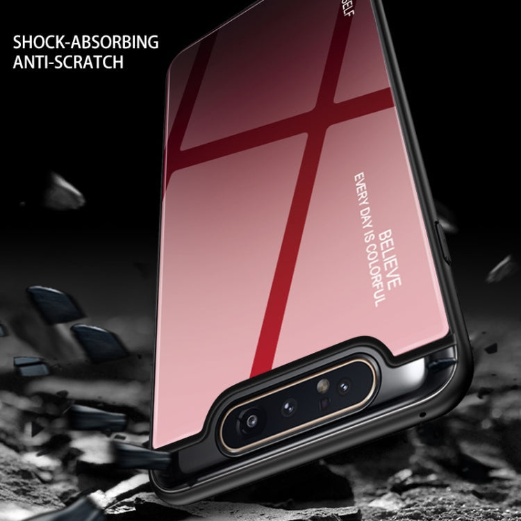 Gradient Color Glass Case, For Galaxy Note 9, For Galaxy S9, For Galaxy S10