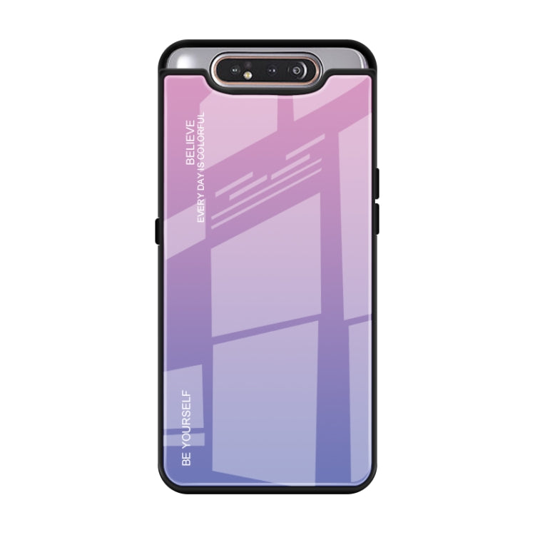 Gradient Color Glass Case, For Galaxy Note 9, For Galaxy S9, For Galaxy S10