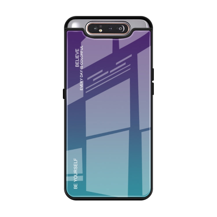 Gradient Color Glass Case, For Galaxy Note 9, For Galaxy S9, For Galaxy S10