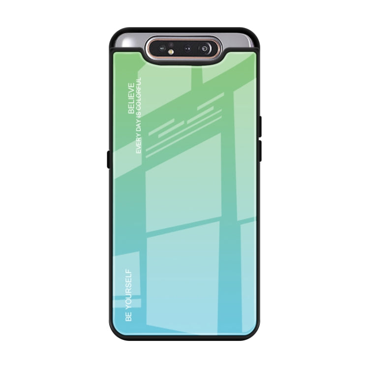 Gradient Color Glass Case, For Galaxy Note 9, For Galaxy S9, For Galaxy S10