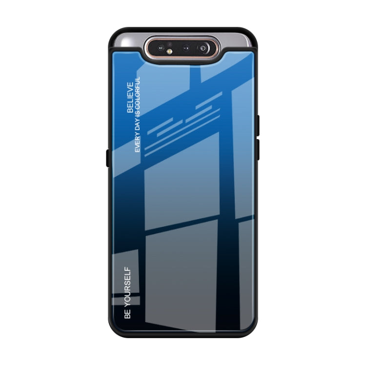 Gradient Color Glass Case, For Galaxy Note 9, For Galaxy S9, For Galaxy S10