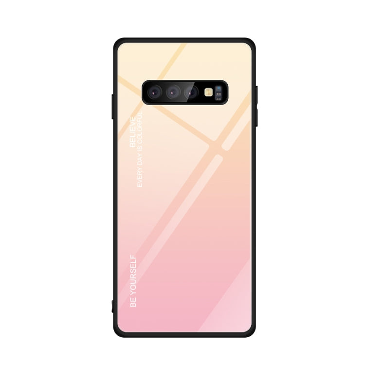 Gradient Color Glass Case, For Galaxy S10, For Xiaomi Mi 9