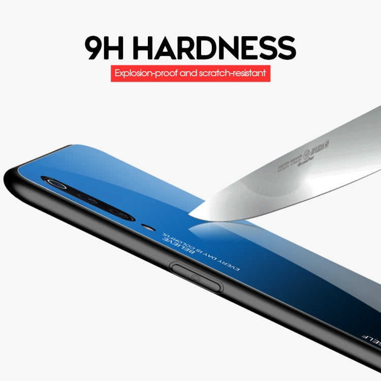Gradient Color Glass Case, For Xiaomi Mi 9