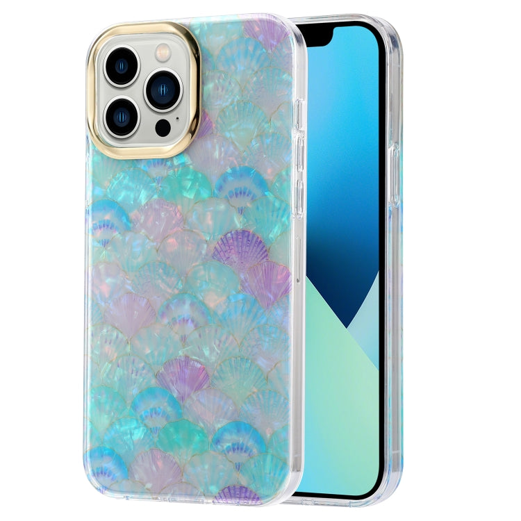 Electroplating Shell Texture Phone Case, For iPhone 12 / 12 Pro, For iPhone 12 Pro Max, For iPhone 11