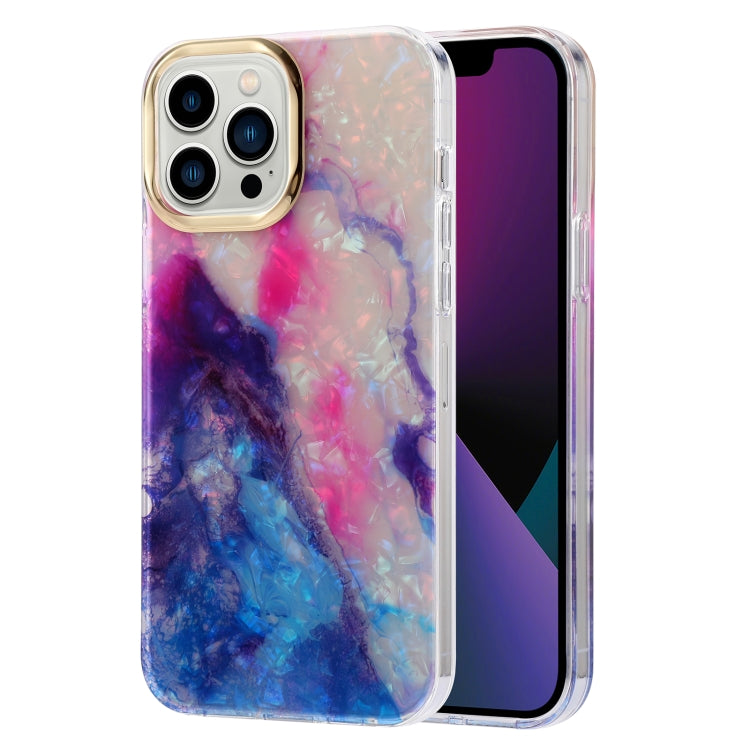 Electroplating Shell Texture Marble Phone Case, For iPhone 12 / 12 Pro, For iPhone 12 Pro Max, For iPhone 11