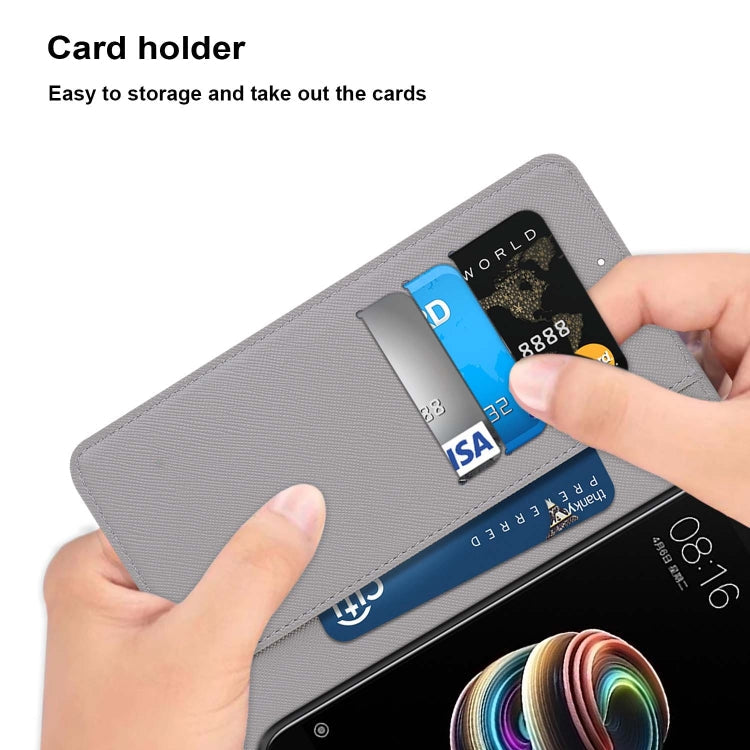 Coloured Drawing Cross Texture Horizontal Flip Leather Phone Case with Holder & Card Slots & Wallet & Lanyard, For Samsung Galaxy M52 5G