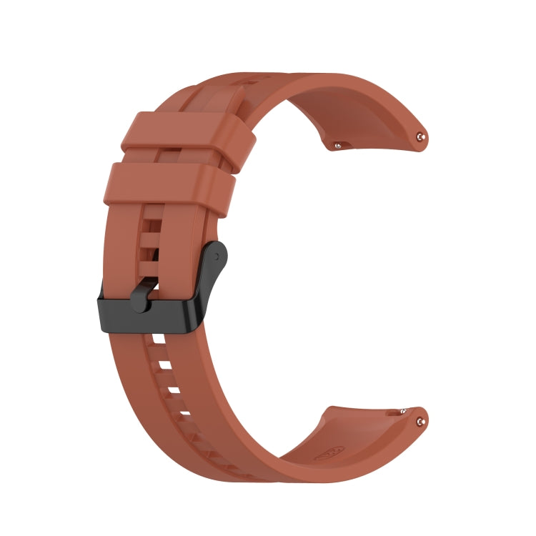 Silicone Black Buckle Watchband, For Huawei Watch GT 3 46mm/GT Runner