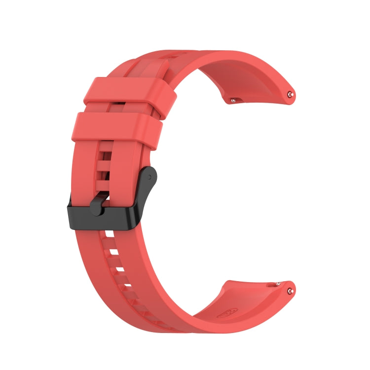 Silicone Black Buckle Watchband, For Huawei Watch GT 3 46mm/GT Runner