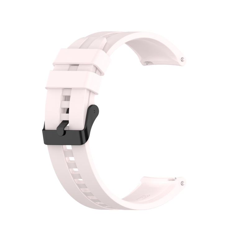 Silicone Black Buckle Watchband, For Huawei Watch GT 3 46mm/GT Runner