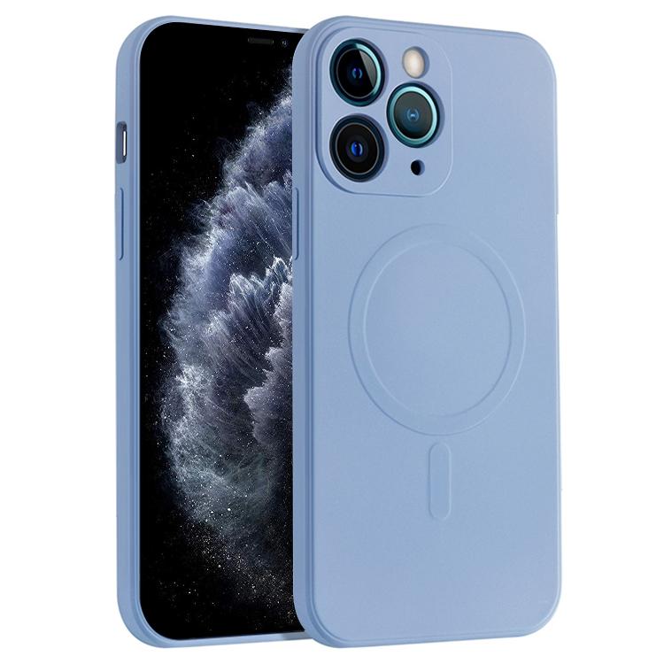 Liquid Silicone Full Coverage Magsafe Phone Case, For iPhone 12 Pro Max, For iPhone 11, For iPhone 11 Pro