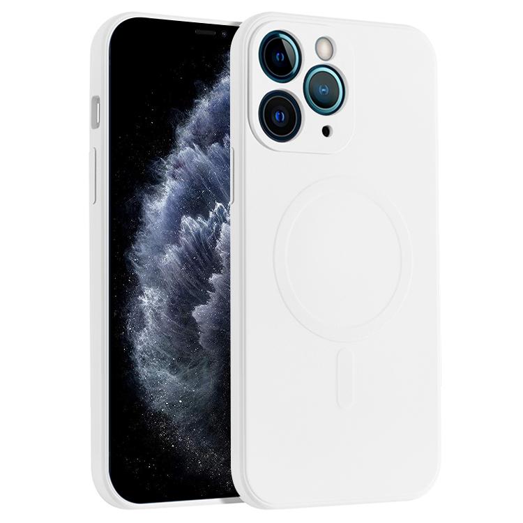 Liquid Silicone Full Coverage Magsafe Phone Case, For iPhone 12 Pro Max, For iPhone 11, For iPhone 11 Pro