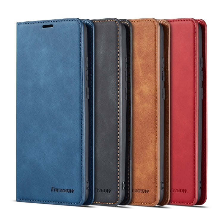 Forwenw Dream Series Oil Edge Strong Magnetism Horizontal Flip Leather Case with Holder & Card Slots & Wallet & Photo Frame, For Huawei P Smart+ (2019), For Huawei Mate 20, For Huawei Mate 20 Pro, For Huawei Mate 20 Lite, For Huawei P20...