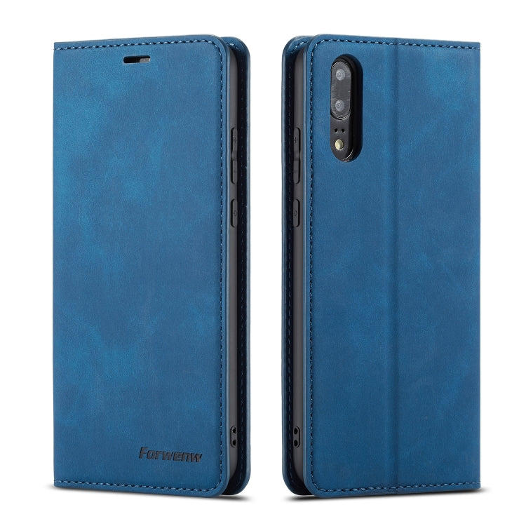 Forwenw Dream Series Oil Edge Strong Magnetism Horizontal Flip Leather Case with Holder & Card Slots & Wallet & Photo Frame, For Huawei P Smart+ (2019), For Huawei Mate 20, For Huawei Mate 20 Pro, For Huawei Mate 20 Lite, For Huawei P20...