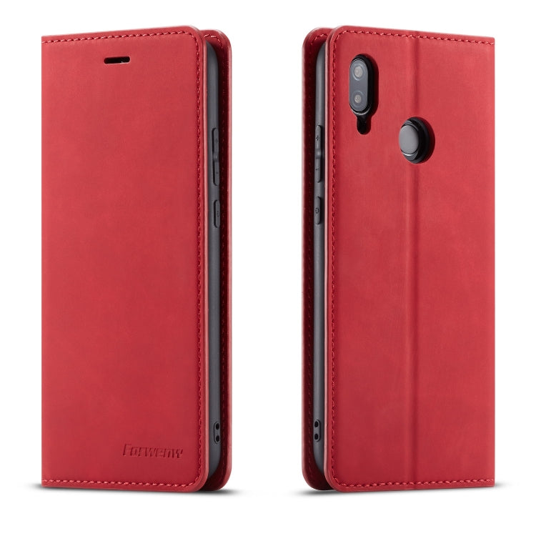 Forwenw Dream Series Oil Edge Strong Magnetism Horizontal Flip Leather Case with Holder & Card Slots & Wallet & Photo Frame, For Huawei P Smart+ (2019), For Huawei Mate 20, For Huawei Mate 20 Pro, For Huawei Mate 20 Lite, For Huawei P20...