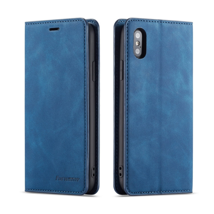 Forwenw Dream Series Oil Edge Strong Magnetism Horizontal Flip Leather Case with Holder & Card Slots & Wallet & Photo Frame, For iPhone XS Max, For iPhone XS / X, For Xiaomi Redmi Note 7, For Xiaomi Redmi Note 7 Pro, For Xiaomi Redmi Note 8 Pro...