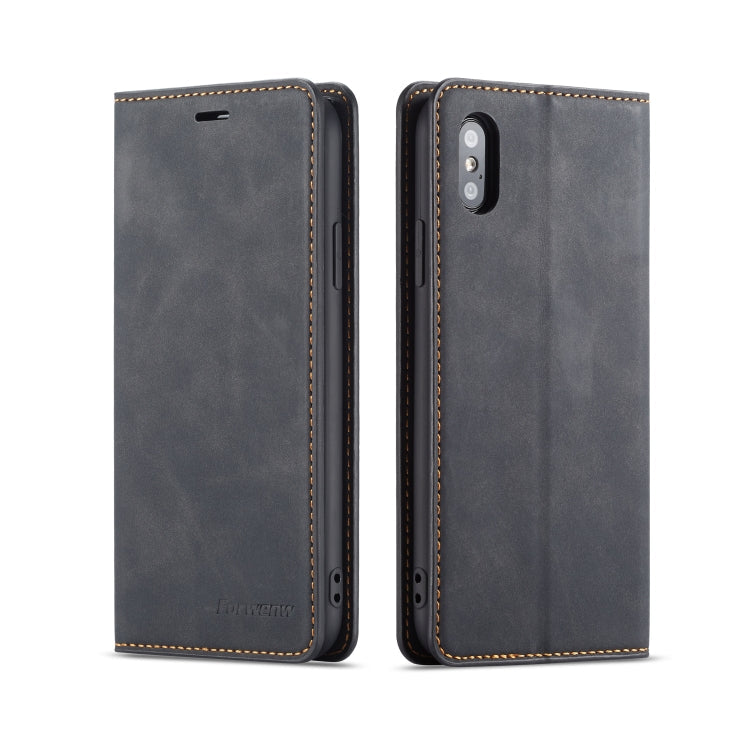 Forwenw Dream Series Oil Edge Strong Magnetism Horizontal Flip Leather Case with Holder & Card Slots & Wallet & Photo Frame, For iPhone XS Max, For iPhone XS / X, For Xiaomi Redmi Note 7, For Xiaomi Redmi Note 7 Pro, For Xiaomi Redmi Note 8 Pro...