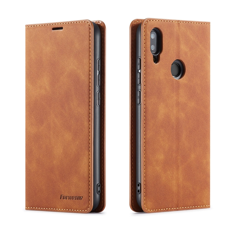 Forwenw Dream Series Oil Edge Strong Magnetism Horizontal Flip Leather Case with Holder & Card Slots & Wallet & Photo Frame, For iPhone XS Max, For iPhone XS / X, For Xiaomi Redmi Note 7, For Xiaomi Redmi Note 7 Pro, For Xiaomi Redmi Note 8 Pro...