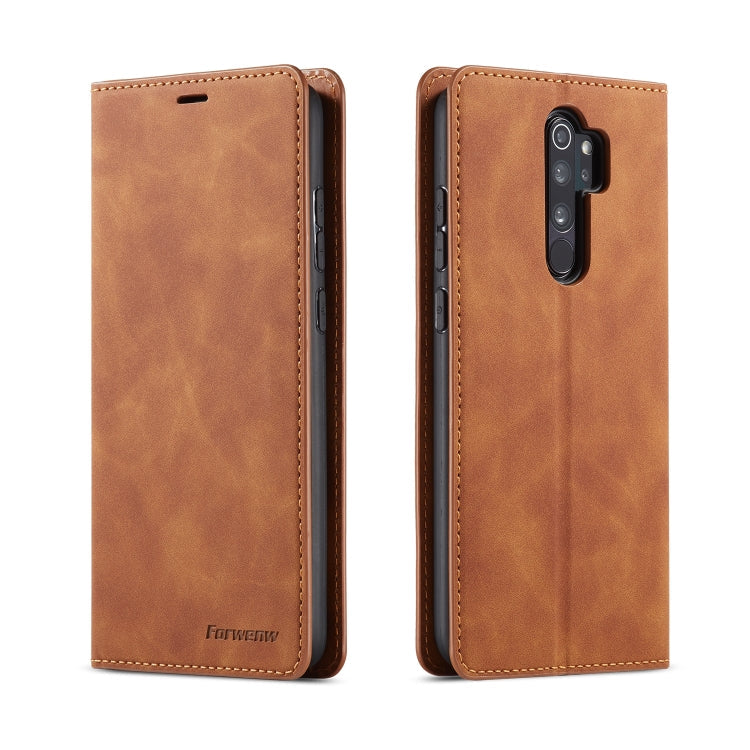 Forwenw Dream Series Oil Edge Strong Magnetism Horizontal Flip Leather Case with Holder & Card Slots & Wallet & Photo Frame, For iPhone XS Max, For iPhone XS / X, For Xiaomi Redmi Note 7, For Xiaomi Redmi Note 7 Pro, For Xiaomi Redmi Note 8 Pro...