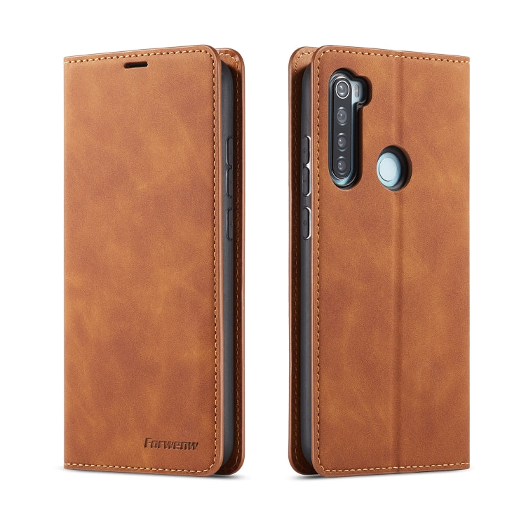 Forwenw Dream Series Oil Edge Strong Magnetism Horizontal Flip Leather Case with Holder & Card Slots & Wallet & Photo Frame, For iPhone XS Max, For iPhone XS / X, For Xiaomi Redmi Note 7, For Xiaomi Redmi Note 7 Pro, For Xiaomi Redmi Note 8 Pro...