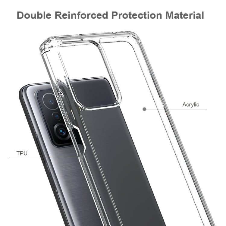 Shockproof Scratchproof TPU + Acrylic Protective Phone Case, For Xiaomi Mi 11T / 11T Pro
