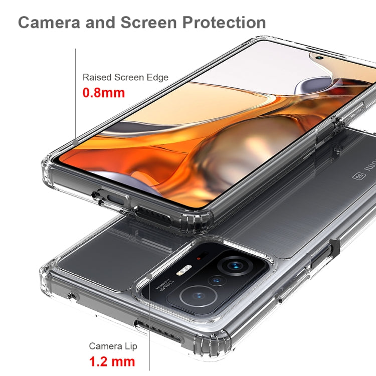 Shockproof Scratchproof TPU + Acrylic Protective Phone Case, For Xiaomi Mi 11T / 11T Pro