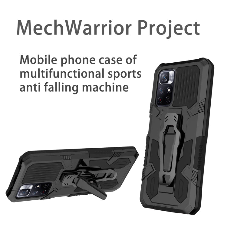 Armor Warrior PC + TPU Phone Case, For Xiaomi Redmi Note 11 5G