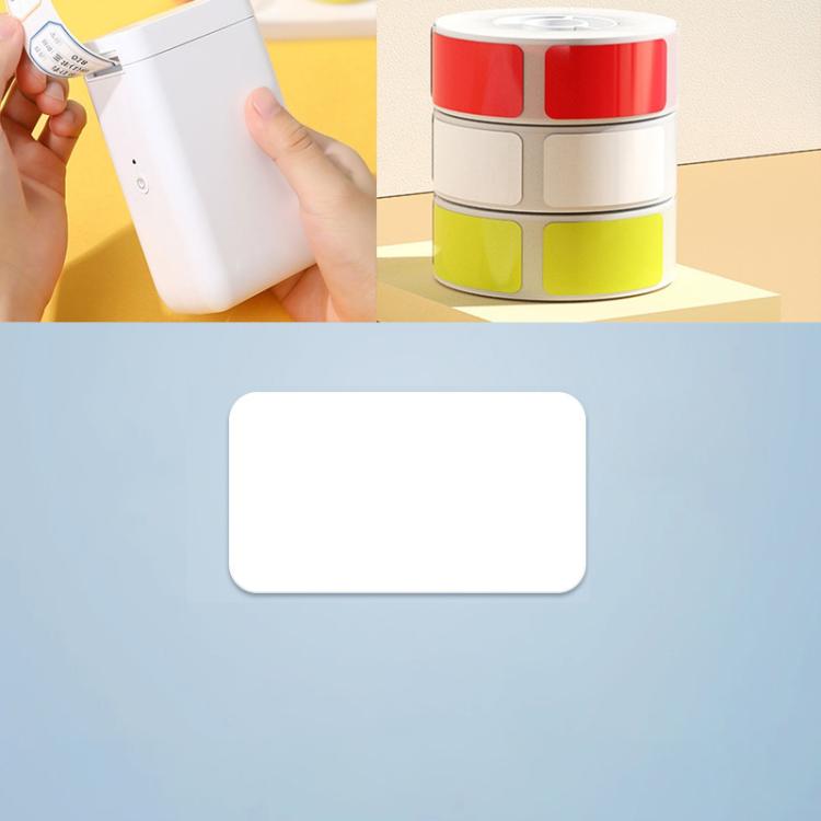 Thermal Printing Label Paper Stickers For NiiMbot D101 / D11, 10 x 25mm 240 Sheets White, 14 x 25mm 240 Sheets White, 10 x 25mm 240 Sheets Yellow, 10 x 25mm 240 Sheets Red, 14 x 25mm 240 Sheets Red