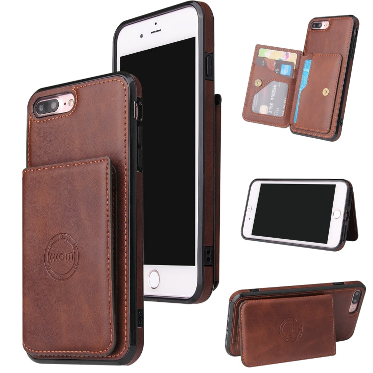 Calf Texture Magnetic Case, For iPhone SE 2022 / SE 2020 / 8 / 7, For iPhone 8 Plus / 7 Plus, For iPhone XS Max, For iPhone XS / X