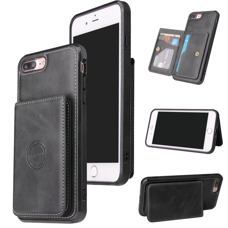 Calf Texture Magnetic Case, For iPhone SE 2022 / SE 2020 / 8 / 7, For iPhone 8 Plus / 7 Plus, For iPhone XS Max, For iPhone XS / X