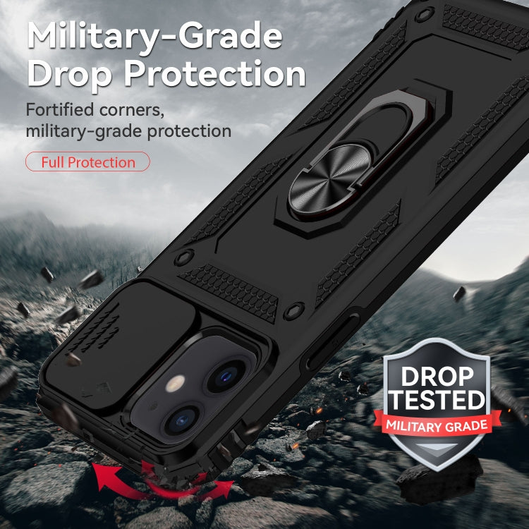 Sliding Camshield Holder Phone Case, For iPhone 12 / 12 Pro, For iPhone 12 Pro Max, For iPhone 11