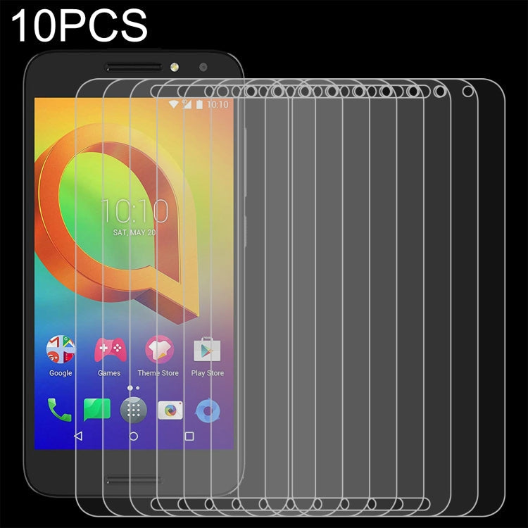 10 PCS 0.26mm 9H 2.5D Tempered Glass Film, For Alcatel Hero N3 8020 (10 PCS), For Sharp Aquos S3 (10 PCS), For Sharp Aquos Sense 3 (10 PCS), For Alcatel A3 (10 PCS), For Alcatel A3 XL (10 PCS), For Honor 8 Lite (10 PCS)                                 ...
