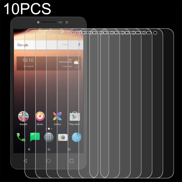 10 PCS 0.26mm 9H 2.5D Tempered Glass Film, For Alcatel Hero N3 8020 (10 PCS), For Sharp Aquos S3 (10 PCS), For Sharp Aquos Sense 3 (10 PCS), For Alcatel A3 (10 PCS), For Alcatel A3 XL (10 PCS), For Honor 8 Lite (10 PCS)                                 ...