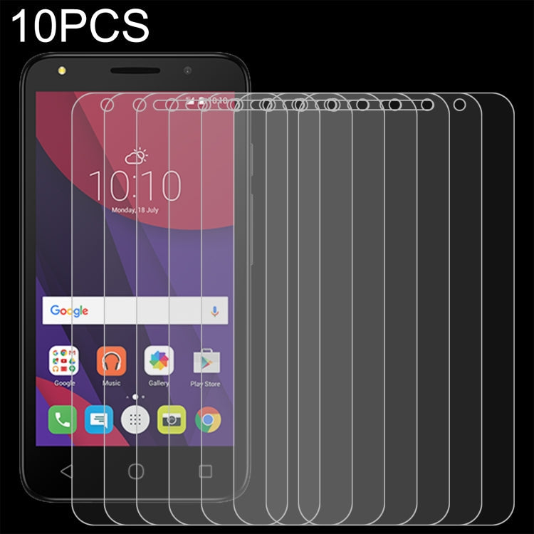 10 PCS 0.26mm 9H 2.5D Tempered Glass Film, For Alcatel Hero N3 8020 (10 PCS), For Sharp Aquos S3 (10 PCS), For Sharp Aquos Sense 3 (10 PCS), For Alcatel A3 (10 PCS), For Alcatel A3 XL (10 PCS), For Honor 8 Lite (10 PCS)                                 ...