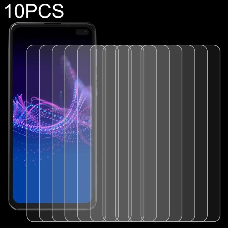 10 PCS 0.26mm 9H 2.5D Tempered Glass Film, For Alcatel Hero N3 8020 (10 PCS), For Sharp Aquos S3 (10 PCS), For Sharp Aquos Sense 3 (10 PCS), For Alcatel A3 (10 PCS), For Alcatel A3 XL (10 PCS), For Honor 8 Lite (10 PCS)                                 ...