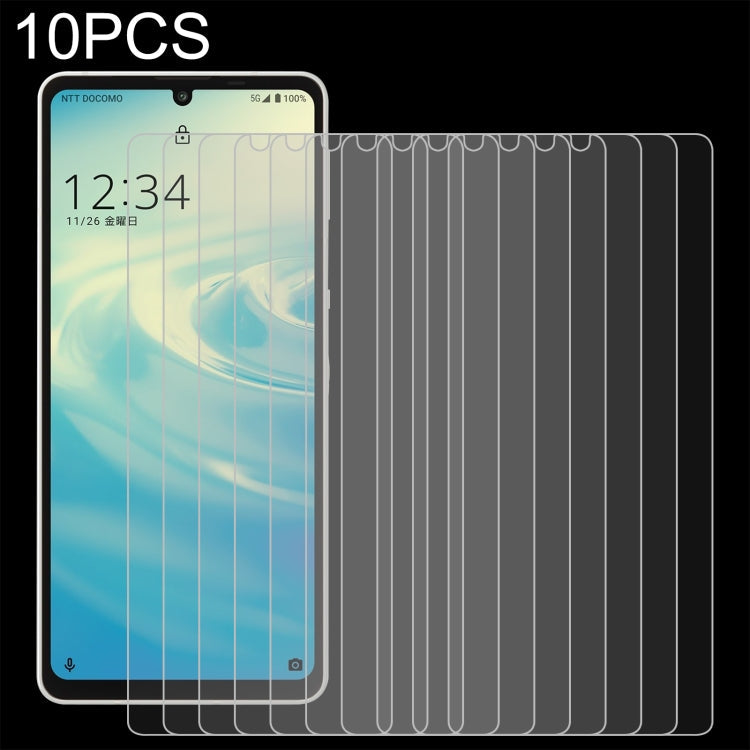 10 PCS 0.26mm 9H 2.5D Tempered Glass Film, For Alcatel Hero N3 8020 (10 PCS), For Sharp Aquos S3 (10 PCS), For Sharp Aquos Sense 3 (10 PCS), For Alcatel A3 (10 PCS), For Alcatel A3 XL (10 PCS), For Honor 8 Lite (10 PCS)                                 ...
