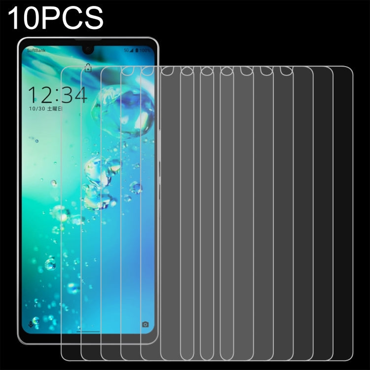 10 PCS 0.26mm 9H 2.5D Tempered Glass Film, For Alcatel Hero N3 8020 (10 PCS), For Sharp Aquos S3 (10 PCS), For Sharp Aquos Sense 3 (10 PCS), For Alcatel A3 (10 PCS), For Alcatel A3 XL (10 PCS), For Honor 8 Lite (10 PCS)                                 ...