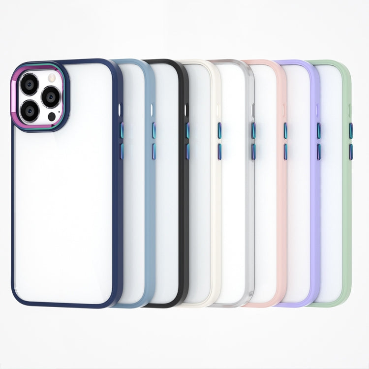 Colorful Metal Lens Ring Phone Case, For iPhone 13 mini, For iPhone 13, For iPhone 13 Pro