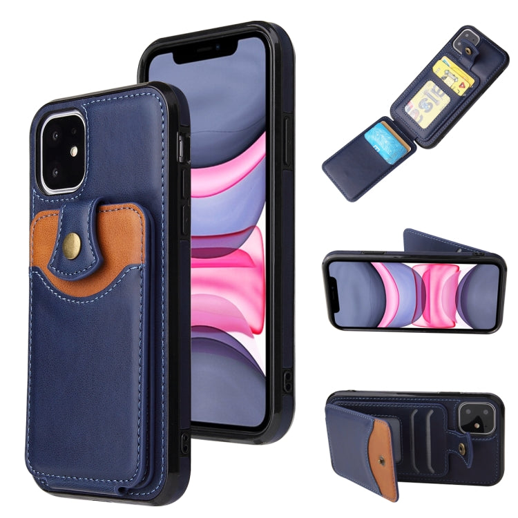 Soft Skin Leather Wallet Bag Phone Case, For iPhone 11 Pro, For iPhone 11, For iPhone SE 2022 / SE 2020 / 8 / 7, For iPhone XS Max