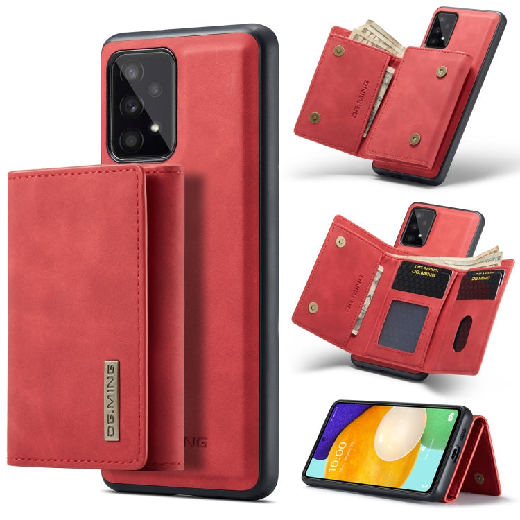 DG.MING M1 Series 3-Fold Multi Card Wallet + Magnetic Phone Case, For Samsung Galaxy A33 5G, For Samsung Galaxy A53 5G, For Samsung Galaxy A73 5G