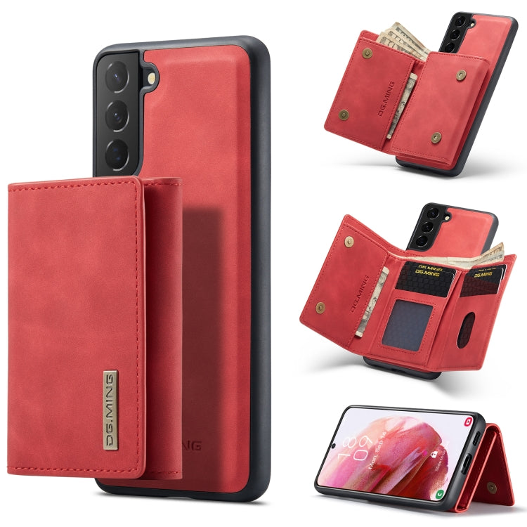 DG.MING M1 Series 3-Fold Multi Card Wallet + Magnetic Phone Case, For Samsung Galaxy S22 5G, For Samsung Galaxy S22+ 5G, For Samsung Galaxy S22 Ultra 5G
