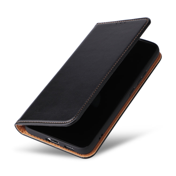 Fierre Shann PU Genuine Leather Texture Leather Phone Case, For Samsung Galaxy S22 5G, For Samsung Galaxy S22+ 5G, For Samsung Galaxy S22 Ultra 5G